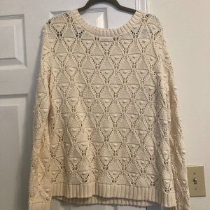 Tommy Hilfiger cream sweater size XL